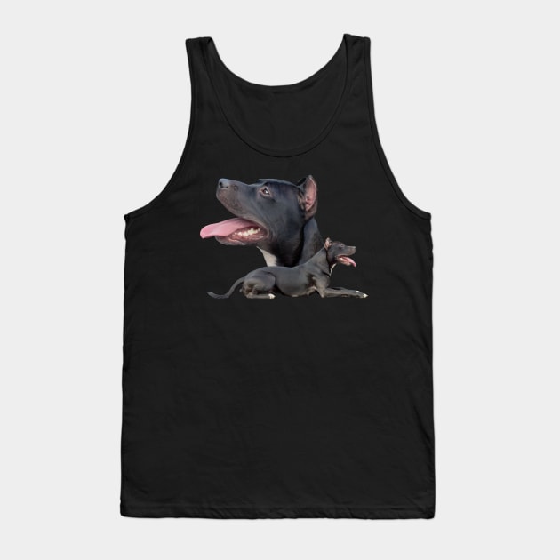 American Pit Bull Terrier Tank Top by Nartissima